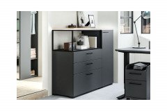 cocoon by rb 305 von Röhr-Bush - Regal-Set 4-teilig Eiche sand Nachbildung