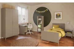 Brother Stu von YUNY by Paidi - Kojenliege taupe mit Bettkasten oder Gästebett