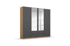 Case von Rauch Blue - Kleiderschrank weiß mit Inneneinteilung