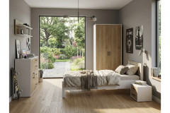 Achat von Priess - Querbett Liegefläche 120x200 cm Astkernbuche - weiß