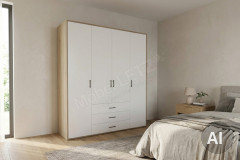 Achat Komfort von Priess - Drehkleiderschrank in Artisan Eiche Nachbildung