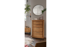 Fargo von SKALIK - Kombi-Kommode Eiche natur geölt ca. 106 cm breit