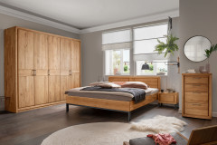 Fargo von SKALIK - Kombi-Kommode Eiche natur geölt ca. 106 cm breit