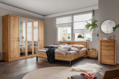 Fargo von SKALIK - Kombi-Kommode Eiche natur geölt ca. 106 cm breit