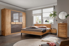 Fargo von SKALIK - Kombi-Kommode Eiche natur geölt ca. 106 cm breit