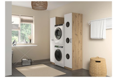 Allrounder von Rauch Blue - Apartmentmöbel grau-metallic - weiß