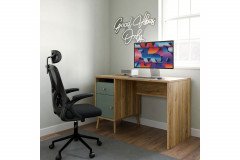 Whenua von Forte - Jugendzimmer-Set Mauvella-Oak - salbei-grün