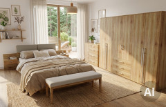Achat Komfort von Priess - Drehkleiderschrank in Artisan Eiche Nachbildung