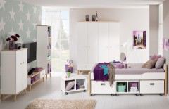 Ylvie von Paidi - Jugendzimmer kreideweiß - Birke