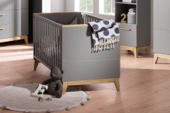 Sten von Paidi - Standregal schiefergrau - Eiche massiv