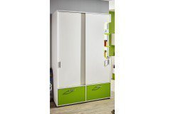 max-i von Rudolf - Kleiderschrank-Kombination creme grau türkis