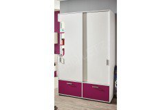 max-i von Rudolf - Kleiderschrank-Kombination creme grau türkis