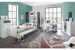 Joker von Wimex - Jugendzimmer mit Eckkleiderschrank