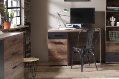 Jacky von Forte - Bett 120x200 cm mit Kopfteilpolster