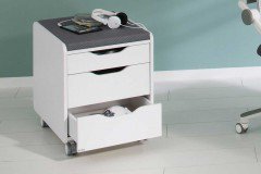 Rollcontainer von Paidi - Rollcontainer 3S kreideweiß