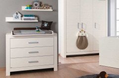 Fiona von Paidi - Jugendzimmer weiß: Schrank & Liege 90x200 cm