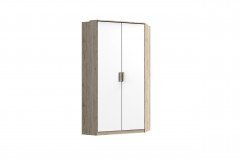 Cariba von Wimex - Bett San Remo Eiche/ weiß