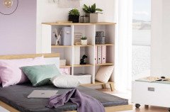 Oscar von Paidi - Jugendliege kreideweiß - Eiche Nebraska