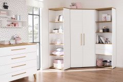 Oscar von Paidi - Jugendliege kreideweiß - Eiche Nebraska