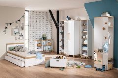 Oscar von Paidi - Jugendliege kreideweiß - Eiche Nebraska