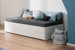 Flynn von Paidi - Universalliege mit Ausziehfunktion - kreideweiß