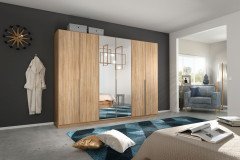 Alabama von Rauch Orange - Kleiderschrank weiß Hochglanz