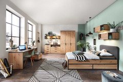 NXTstep von Rudolf - Rollcontainer mit Lenkrollen Artisan Eiche