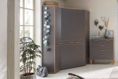 NXTstep von Rudolf - Rollcontainer mit Lenkrollen Artisan Eiche