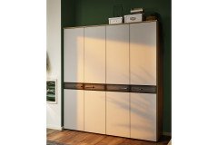 NXTstep von Rudolf - Rollcontainer mit Lenkrollen Artisan Eiche