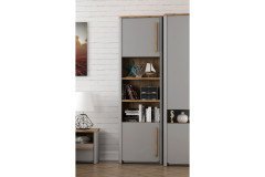 Surfinio von Forte - Jugendzimmer-Set hellgrau - Catania Eiche