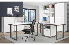 Keflavik von Forte - Bücherregal schmal mit 6 Fächern