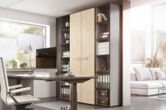 NEWwork von Rudolf - moderner Rollcontainer weiß - hellgrau