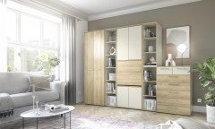 NEWwork von Rudolf - moderner Rollcontainer weiß - hellgrau