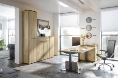 NEWwork von Rudolf - moderner Rollcontainer weiß - hellgrau