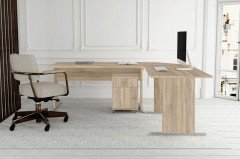 Tempra 2 von Forte - Rollcontainer in Sonoma Eiche Nachbildung