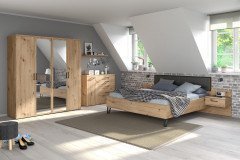 Boston-sleeping von Priess - Jugendzimmer-Wohnwand Artisan-weiß