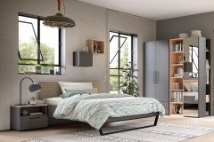 cocoon by rb 305 von Röhr-Bush - Regal-Set 4-teilig Eiche sand Nachbildung