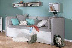 Flynn von Paidi - Universalliege mit Ausziehfunktion - kreideweiß