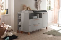 Olivia von Mäusbacher - Kinderzimmerschrank matt grau