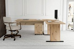 Tempra 2 von Forte - Rollcontainer in Sonoma Eiche Nachbildung