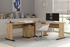 Tempra 2 von Forte - Rollcontainer in Sonoma Eiche Nachbildung