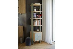 Whenua von Forte - Jugendzimmer-Set Mauvella-Oak - salbei-grün