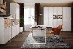 Keflavik von Forte - Bücherregal schmal mit 6 Fächern