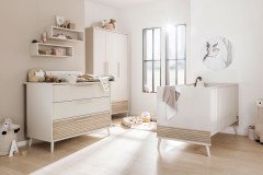 Eefje von Paidi - Kommode Buddy schmal cashmere-beige - Groovy-Oak