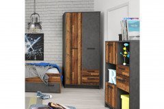 Nubi von Meble Wojcik - Regal mit 2 Türen & 2 Schubkästen