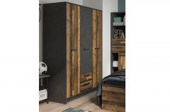 Nubi von Meble Wojcik - Regal mit 2 Türen & 2 Schubkästen