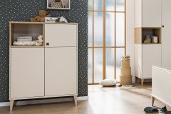 Mila & Ben Steiff by PAIDI - Bett 90x200 cm cashmere-beige - Scandinavian Wood