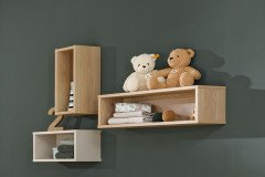 Mila & Ben Steiff by PAIDI - Bett 90x200 cm cashmere-beige - Scandinavian Wood