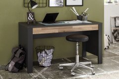 Dallas von POL Power - Jugendzimmer-Set Schrank & Bett graphit - Eiche