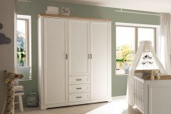 Jasmin von POL Power - Standregal im Landhaus-Stil Anderson Pine - Eiche Artisan